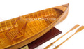 Traditional Model Boat Adirondack Guideboat 60 x 16 x H. 11 cm