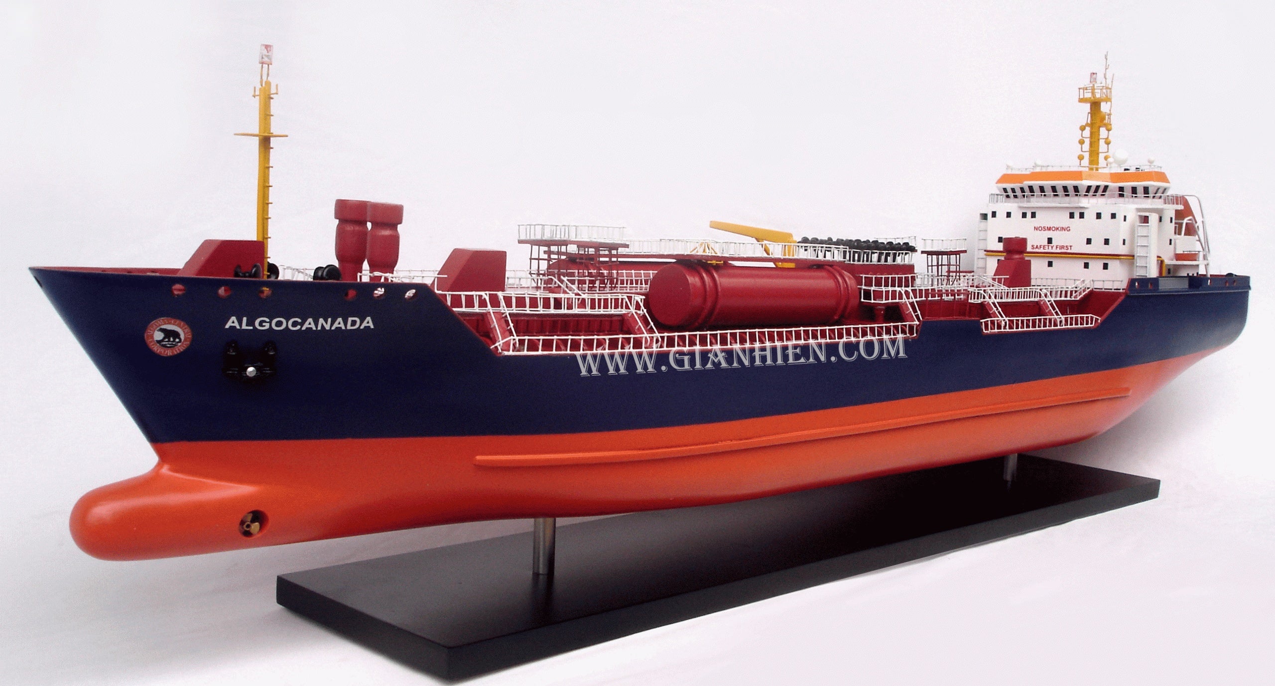 Model Cargo Ship Algocanada 86 x 24 x H. 32 cm