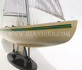 Model Sailing Boat Australia II 70 x 13 x H. 97 cm