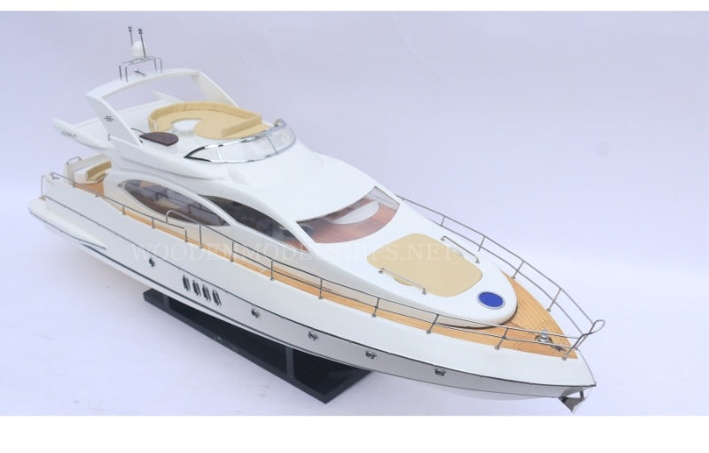 Model Yacht Azimut 68 90 x 23 x H. 36 cm