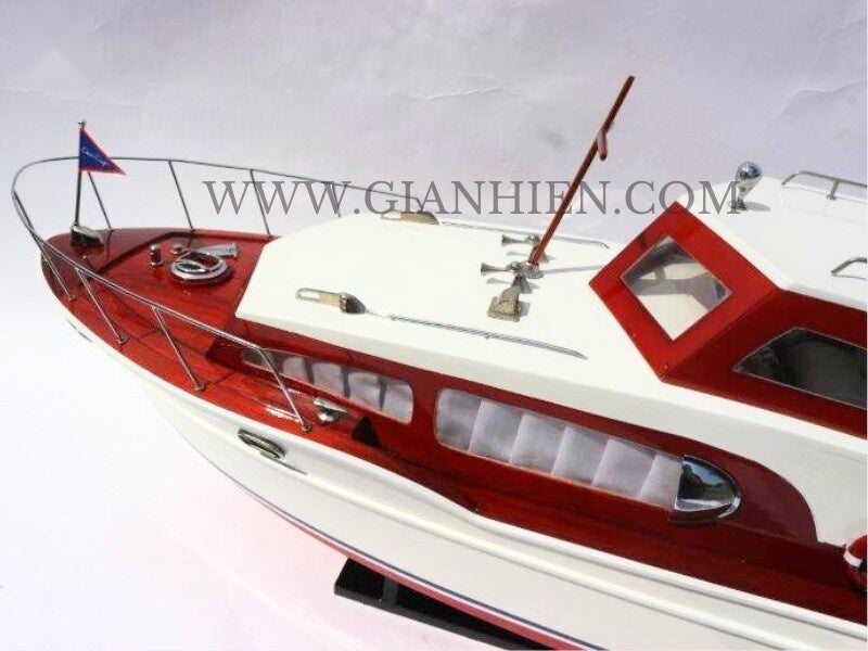 Modell-Speedboot Chris Craft Cabin Cruiser 94 x 29 x H. 32 cm