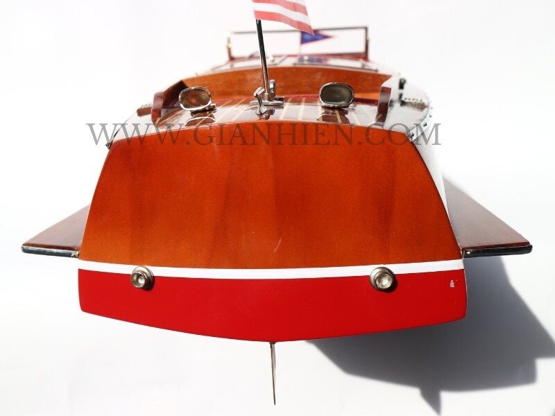 Modell-Speedboot Chris Craft Runabout 62 x 18 x H. 20 cm