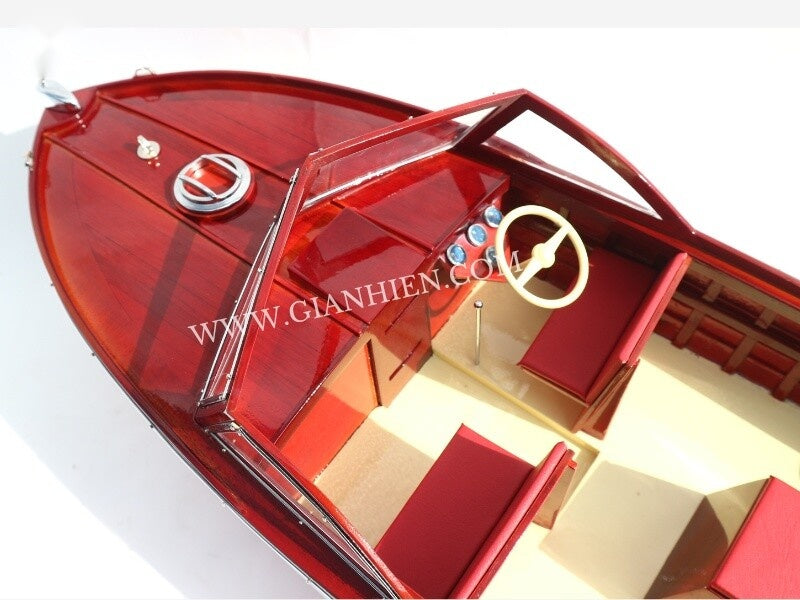 Model Speed Boat Chris Craft SEA Skiff 67 x 23 x H. 23 cm