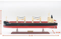Modell-Frachtschiff Crested Eagles 59 x 10 x H. 22 cm