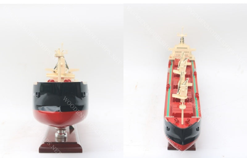 Model Cargo Ship Crested Eagles 59 x 10 x H. 22 cm