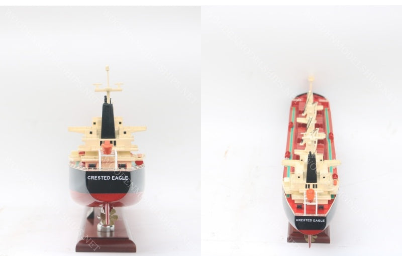 Model Cargo Ship Crested Eagles 59 x 10 x H. 22 cm