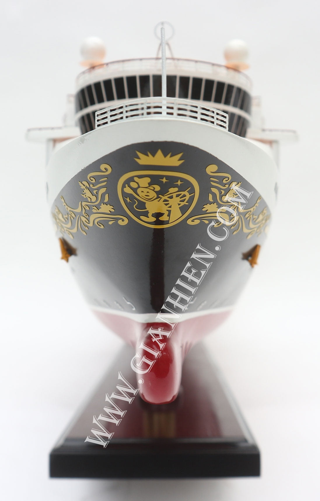 Modell-Ozeanliner Disney Wonder 103 x 16 x H. 32 cm