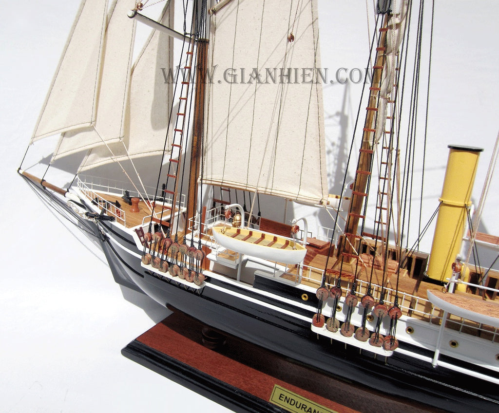 Model Tall Ship Endurance (DARK Blue) 65 x 14 x H. 64 cm