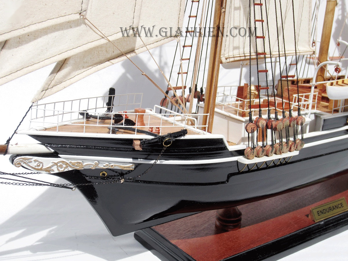 Model Tall Ship Endurance (DARK Blue) 65 x 14 x H. 64 cm