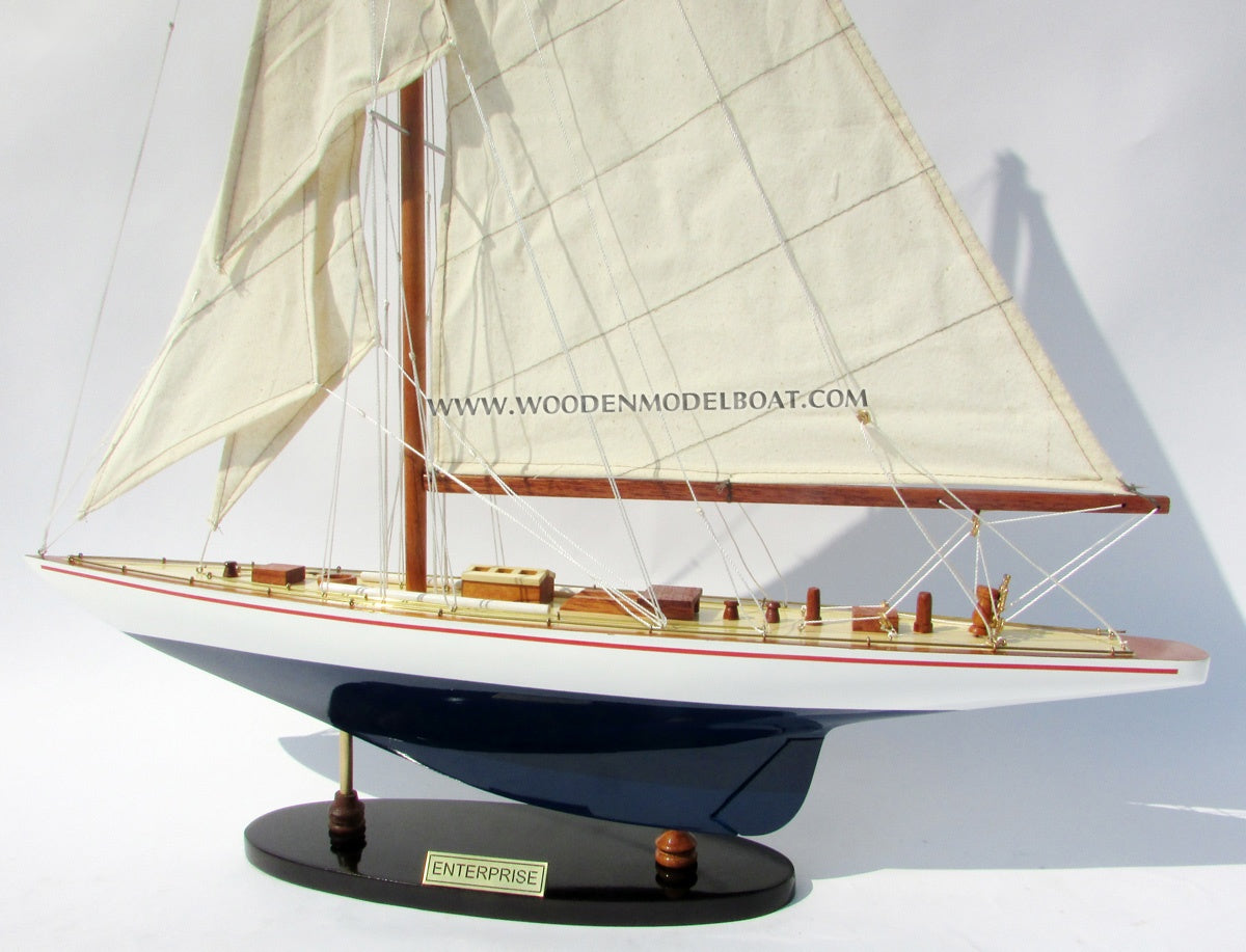 Model Warship Enterprise 50 x 9 x H. 66 cm