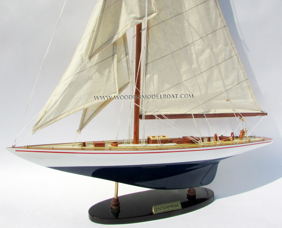 Model Warship Enterprise 50 x 9 x H. 66 cm