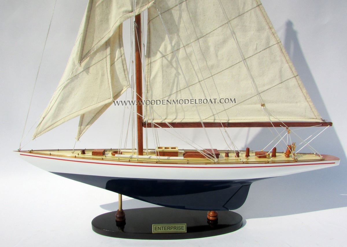 Model Warship Enterprise 50 x 9 x H. 66 cm