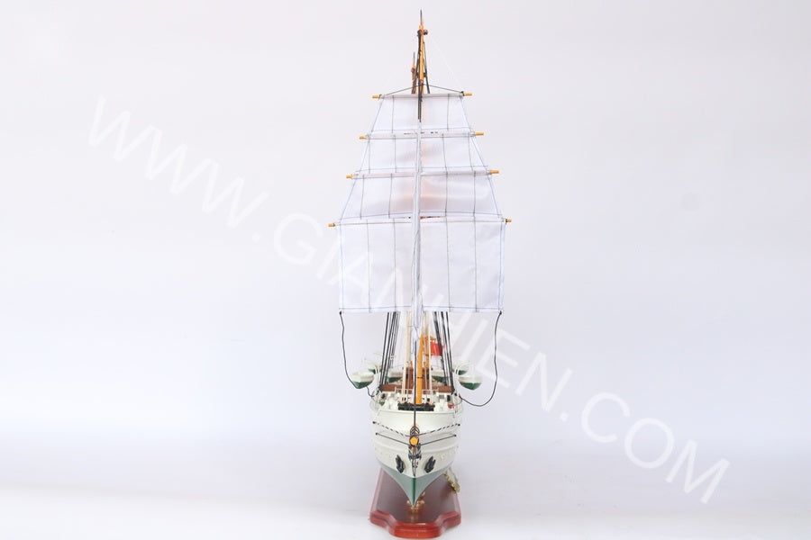 Modellsegelschiff Esmeralda 80 x 13 x H. 58 cm