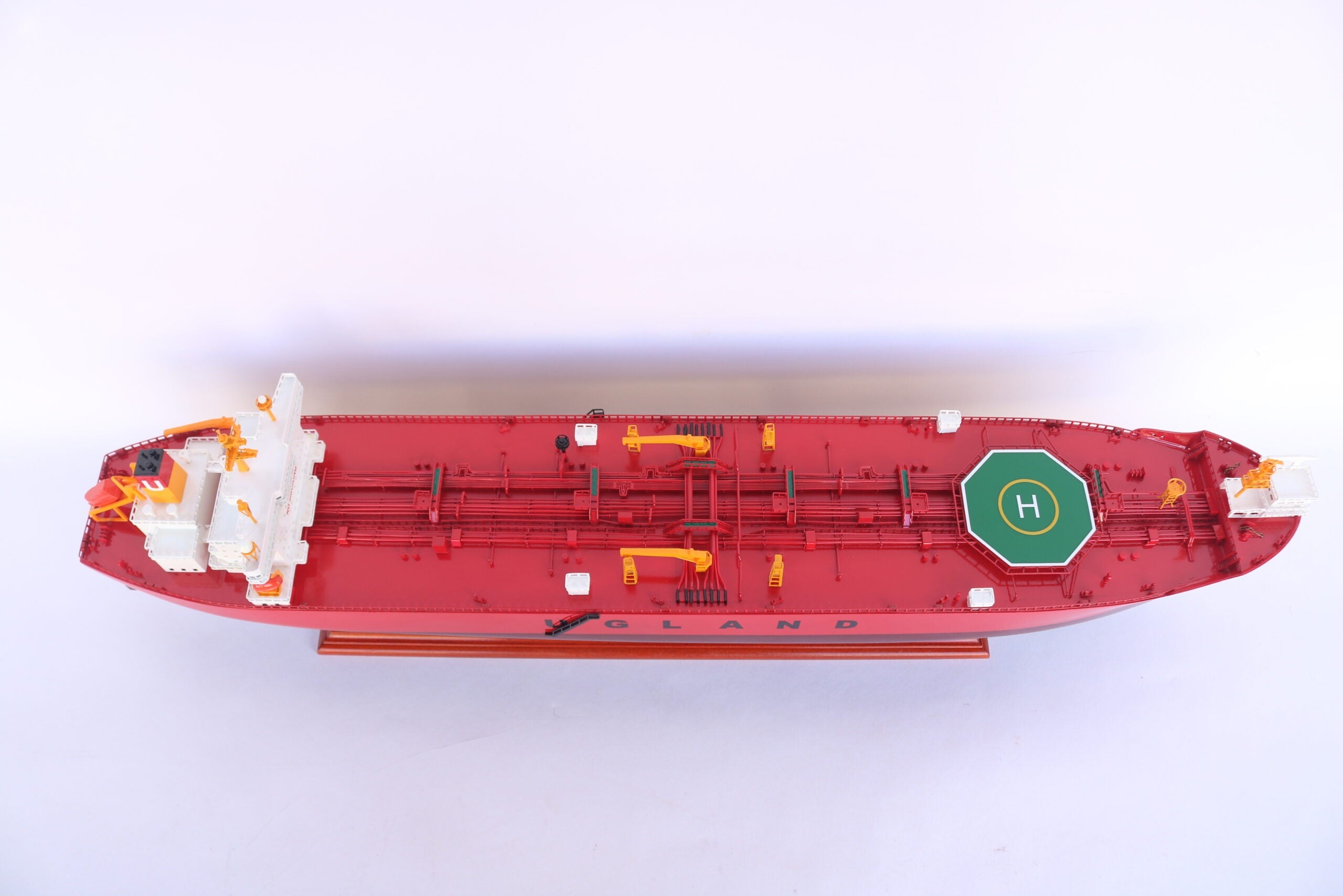 Model Cargo Ship Evita OIL Tanker 113 x 20 x H. 29 cm