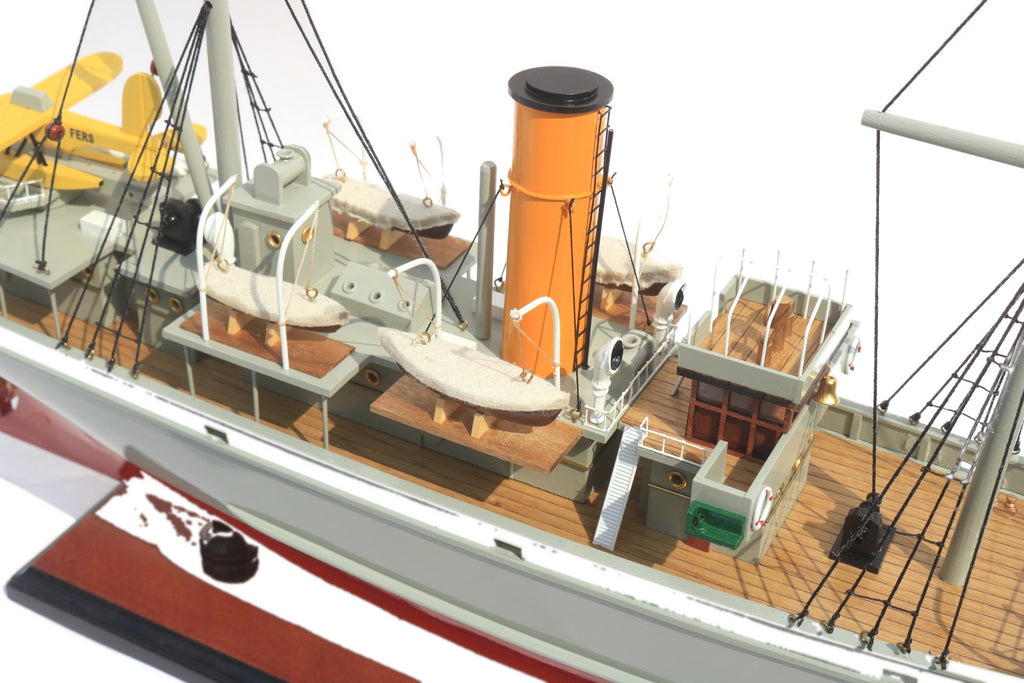 Modell-Fischerboot Aurora 60 x 11 x H. 36 cm