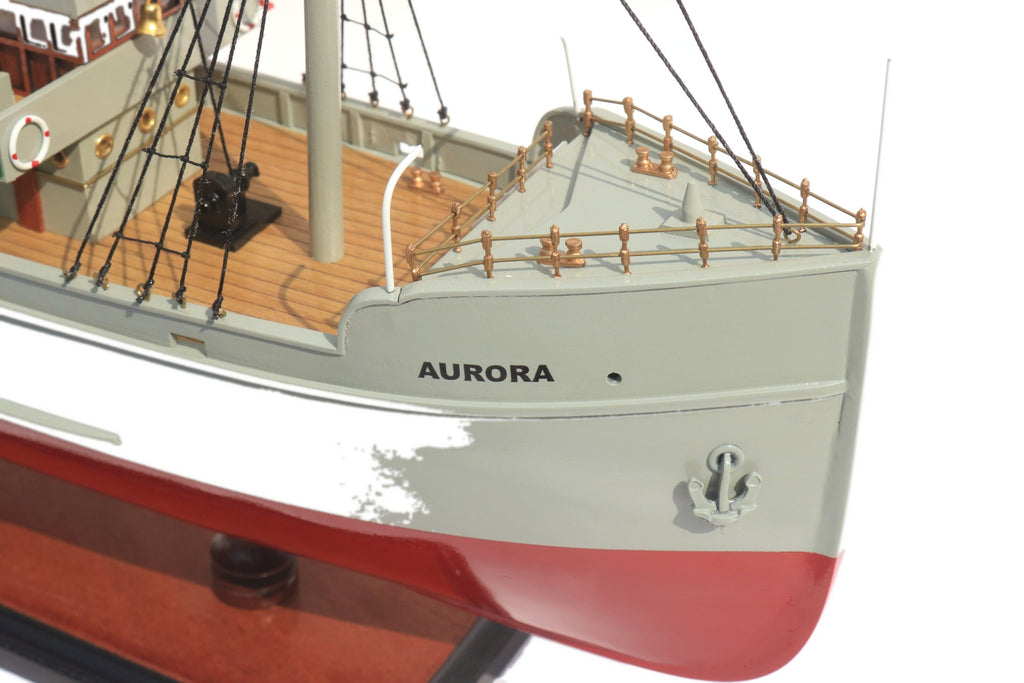 Modell-Fischerboot Aurora 60 x 11 x H. 36 cm