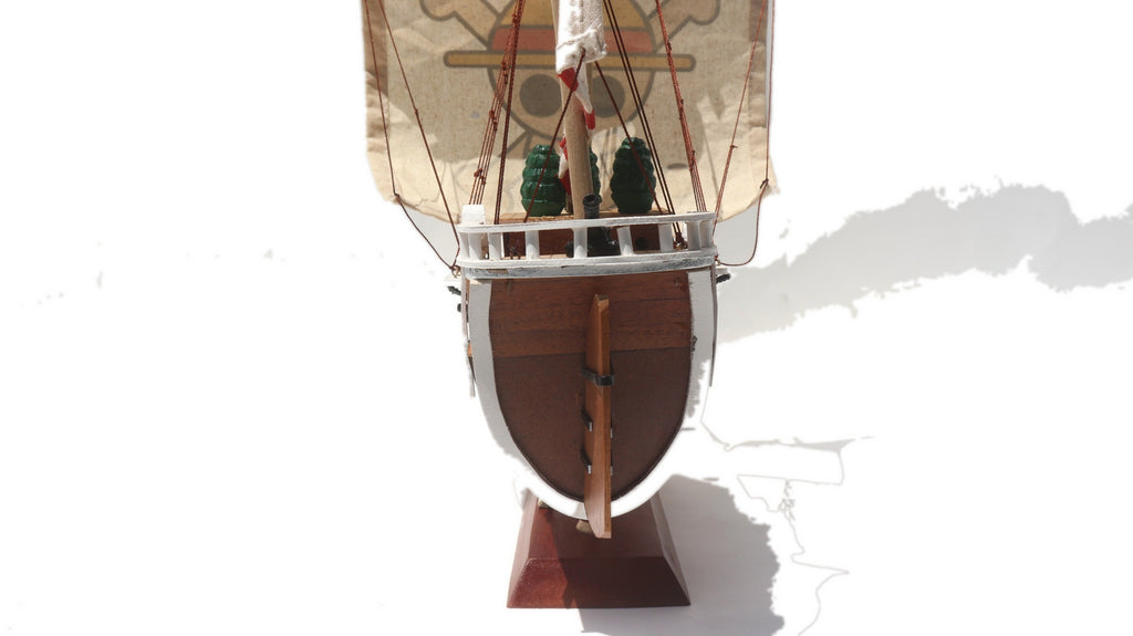 Modell-Fischerboot One Piece 40 x 13 x H. 44 cm