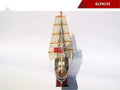 Model Tall Ship Glenlee 80 x 19 x H. 78 cm