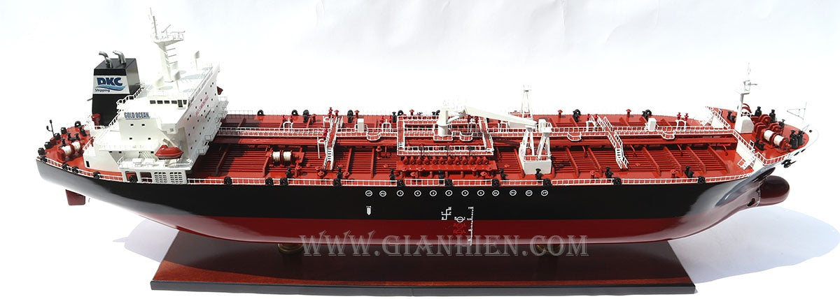 Model Ship Gold Ocean 102 x 19 x H. 37 cm