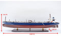 Model Cargo Ship Gold Pearl SHIP 100 x 19 x H. 32 cm