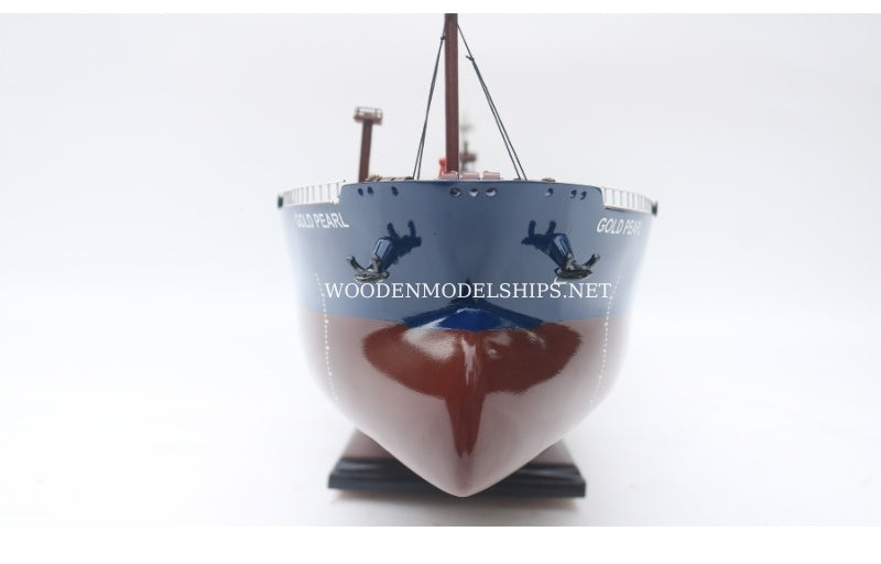 Model Cargo Ship Gold Pearl SHIP 100 x 19 x H. 32 cm
