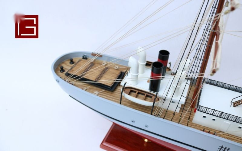 Model Ship Gongbei SHIP Model 70 x 17 x H. 42 cm