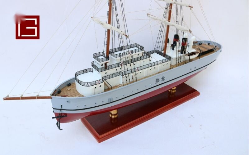 Model Ship Gongbei SHIP Model 70 x 17 x H. 42 cm