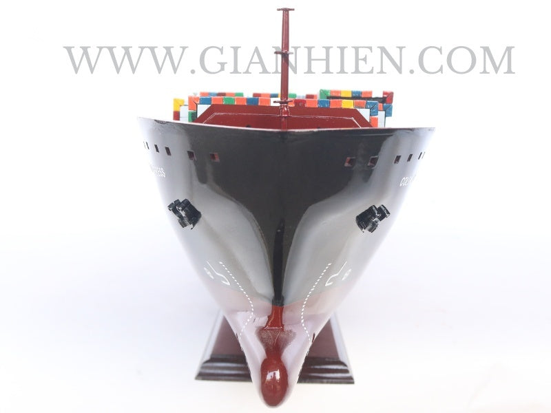 Model Cargo Ship Hapag Lloyd Colombo Express 70 x 9 x H. 20 cm