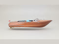 Half-Hull Model Riva Aquarama (natural hull finished) 100 x 10 x H. 30 cm
