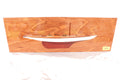 Half-Hull Model Tuiga 115 x 12 x H. 36 cm