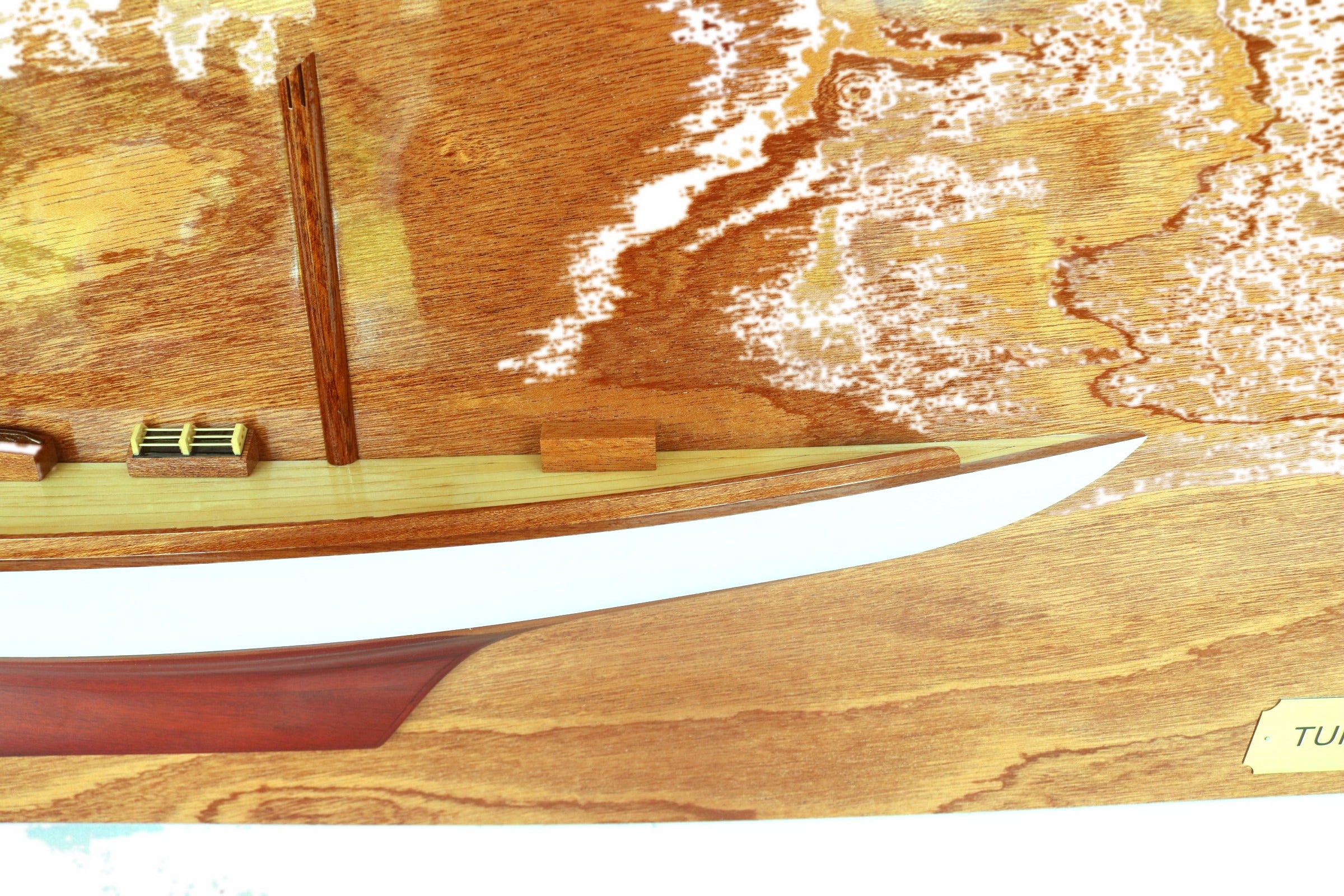Half-Hull Model Tuiga 115 x 12 x H. 36 cm