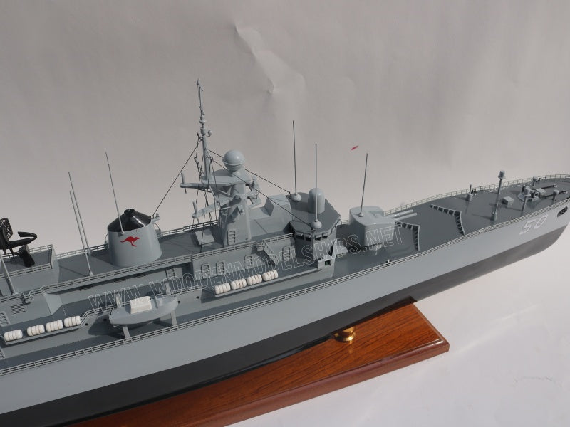 Model Warship HMAS Swan (III) 50 100 x 11 x H. 34 cm