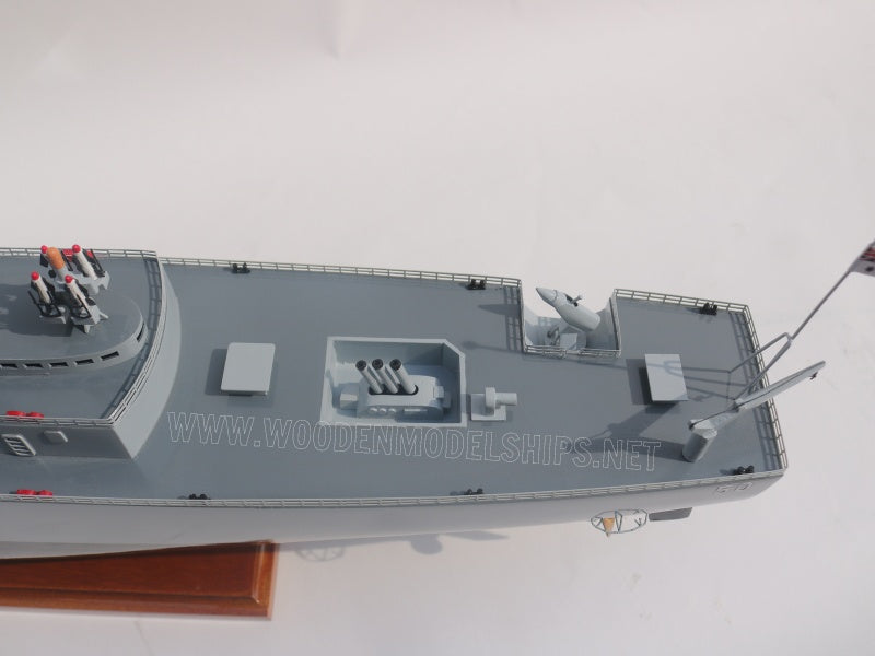 Model Warship HMAS Swan (III) 50 100 x 11 x H. 34 cm
