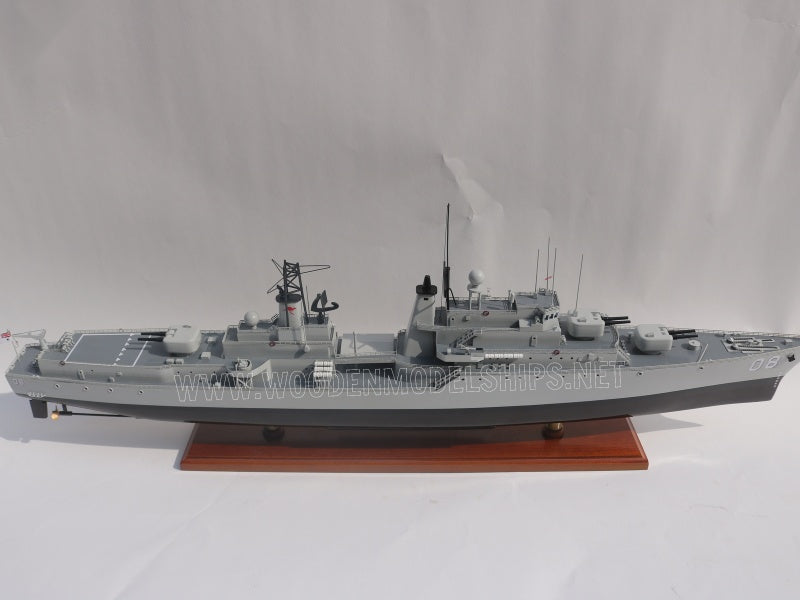 Modell-Kriegsschiff HMAS Vendetta (D08) 100 x 11 x H. 34 cm