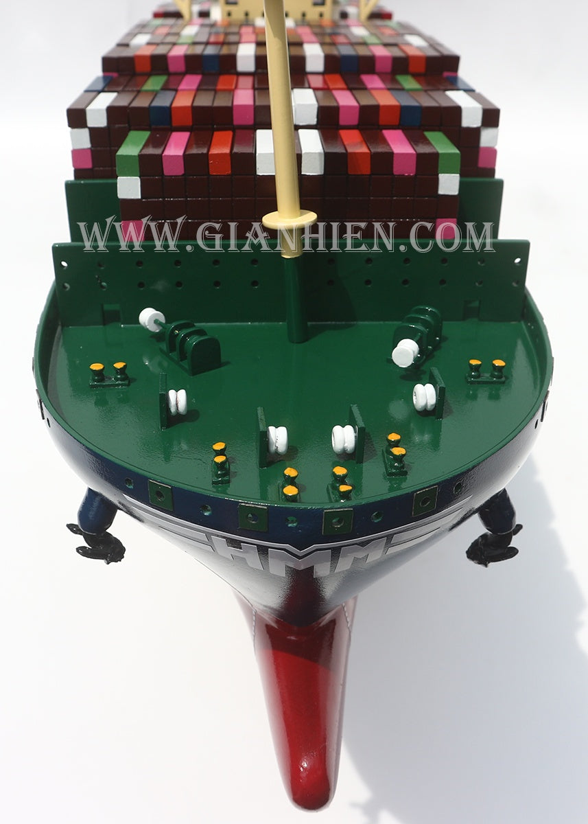 Model Cargo Ship HMM Algeciras 105 x 16 x H. 29 cm