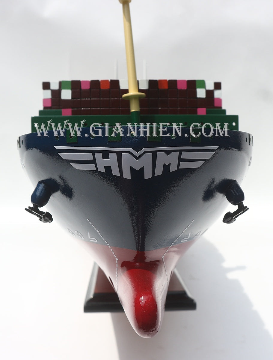 Model Cargo Ship HMM Algeciras 105 x 16 x H. 29 cm