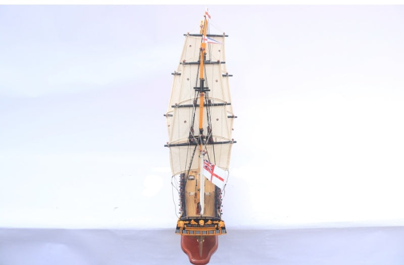 Modellsegelschiff HMS Agamemnon 74 x 19 x H. 74 cm