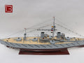 Model Warship HMS Dreadnought 1906 103 x 18 x H. 43 cm