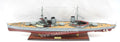 Model Warship HMS Queen Mary 101 x 14 x H. 32 cm