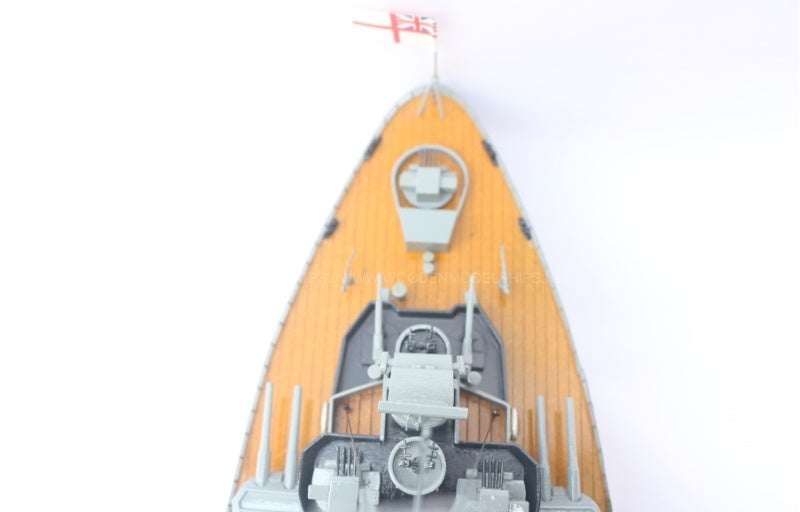Model Warship HMS Rodney 101 x 16 x H. 33 cm