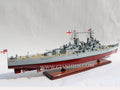 Modell-Kriegsschiff HMS Vanguard 100 x 14 x H. 30 cm