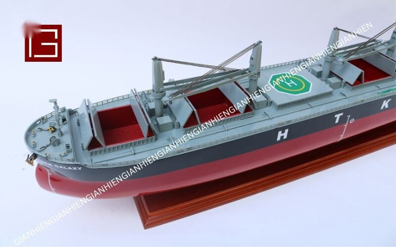 Model Cargo Ship HTK Galaxy 83 x 13 x H. 28 cm (TK2811P)