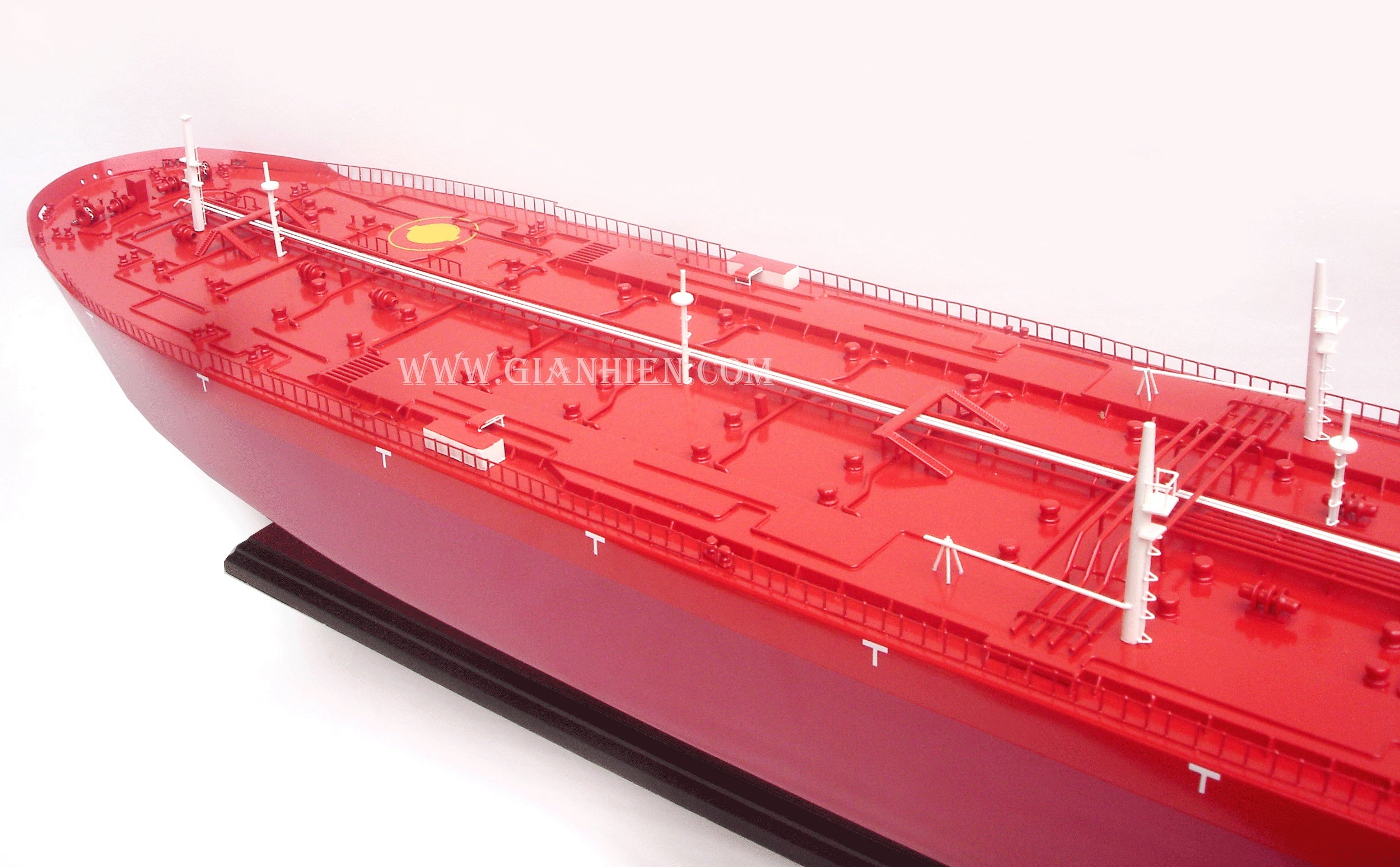 Model Cargo Ship Jahre Viking 115 x 21 x H. 28 cm