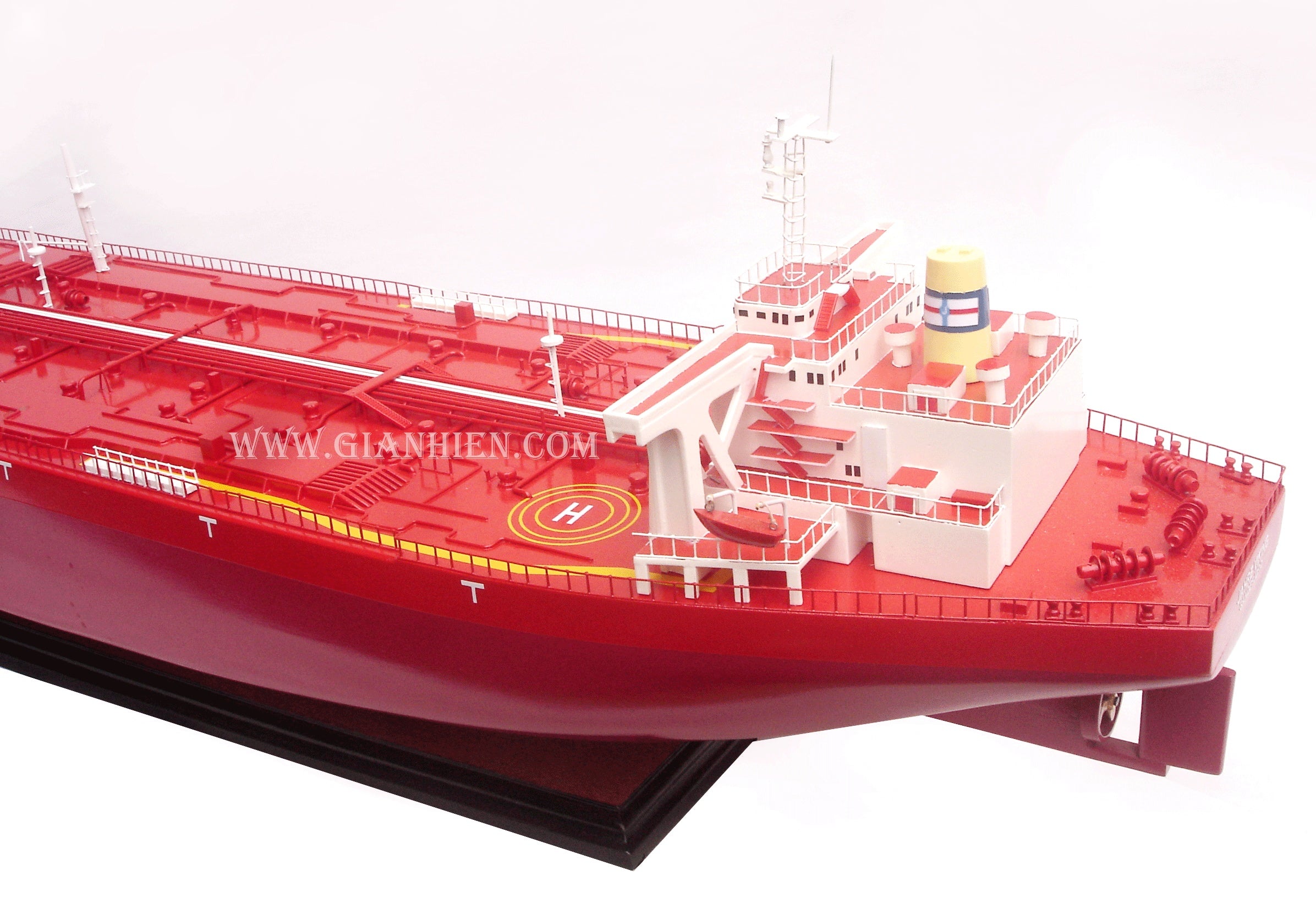 Model Cargo Ship Jahre Viking 115 x 21 x H. 28 cm