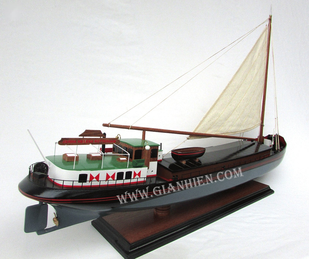 Traditional Model Boat Janna Helena 64 x 12 x H. 44 cm