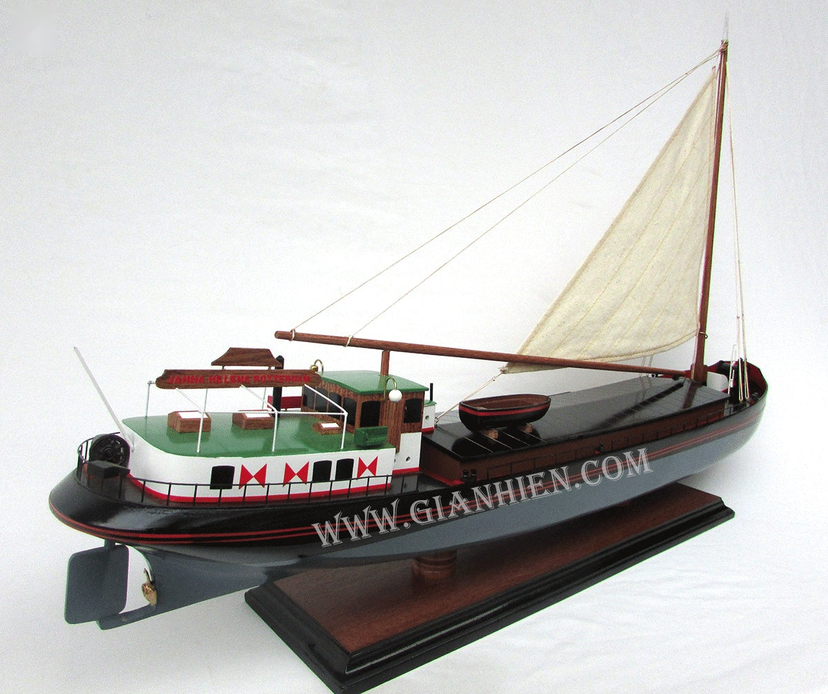 Traditional Model Boat Janna Helena 64 x 12 x H. 44 cm