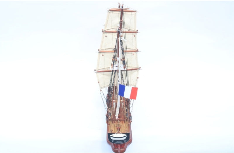 Modellsegelschiff Jeanie Johnston 60 x 16 x H. 65 cm