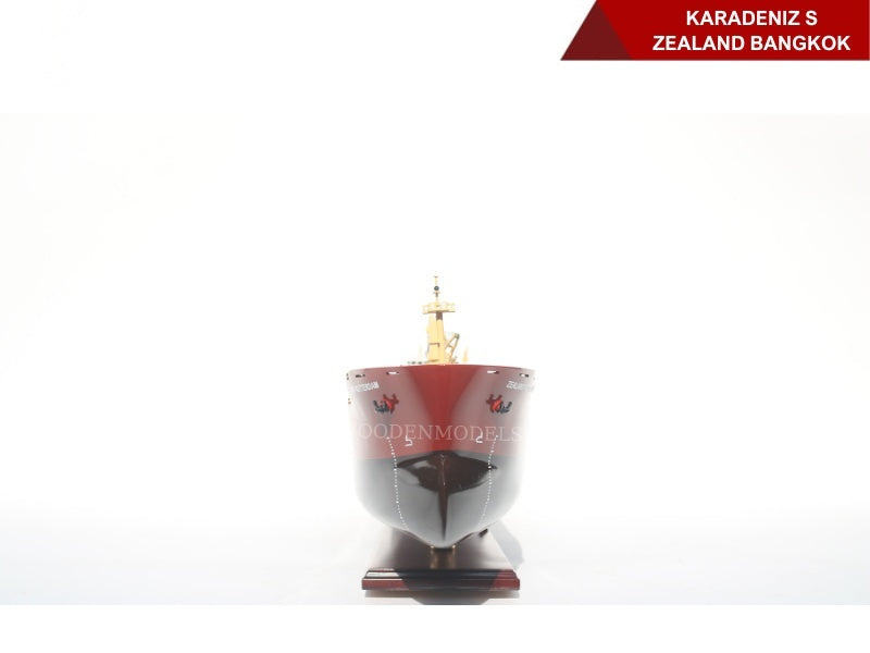 Model Cargo Ship Karadeniz S - Zealand Bangkok 102 x 17 x H. 33 cm