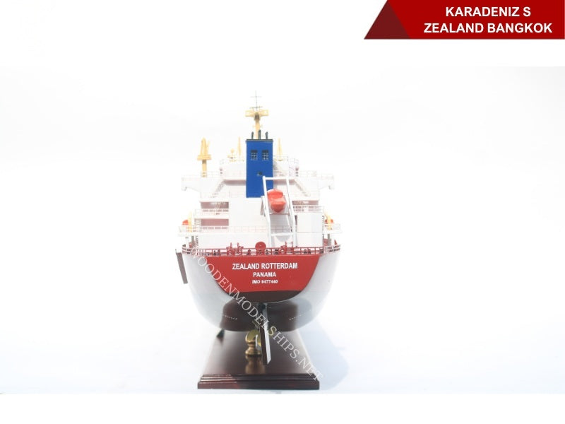 Model Cargo Ship Karadeniz S - Zealand Bangkok 102 x 17 x H. 33 cm