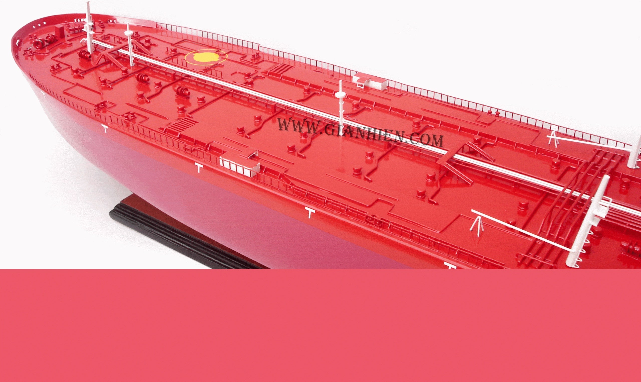 Model Cargo Ship Knock Nevis 119 x 21 x H. 28 cm
